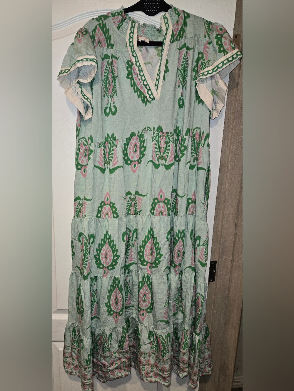 Like NEW Womens Umgee Floral Midi Dress Size-Large